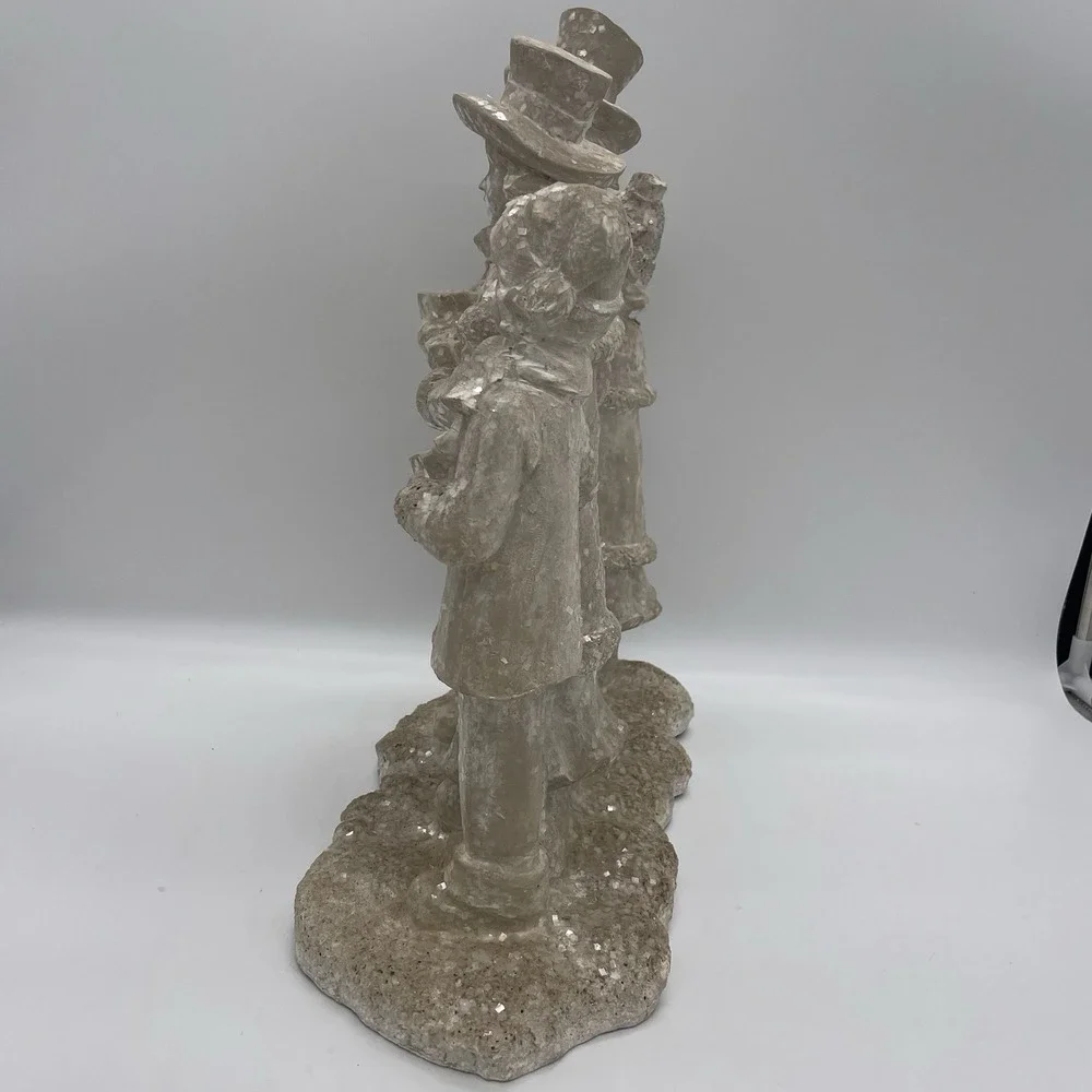 Hobby Lobby Aspen Cove Family Of Carolers Christmas 2013 Beige Plaster‎ Like